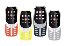 Brand New Nokia 3310-2019 4G Phone Blue/Grey Colour 3 Sim Camera Bluetooth UK