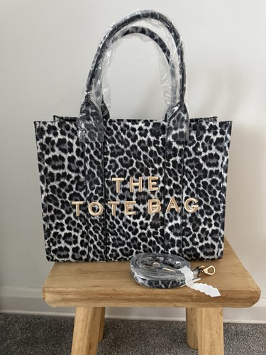 Black grey leopard print - black,