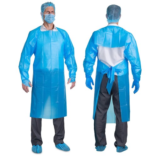 Disposable blue gown - disposable,