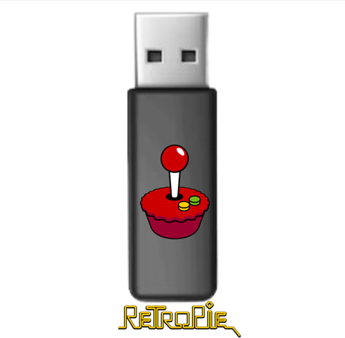 Retro pie usb flash - pie,