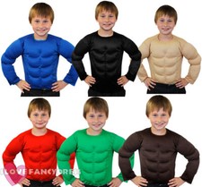 CHILD PADDED MUSCLE CHEST TOP