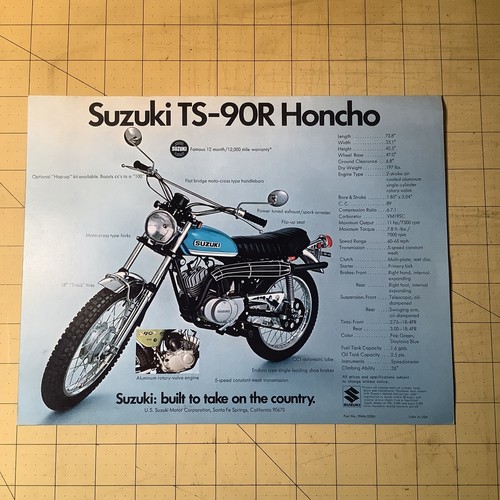 Vintage 1972 suzuki - 1972, ts-90r
