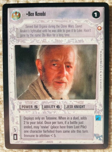 Star wars ccg ben - ccg, kenobi