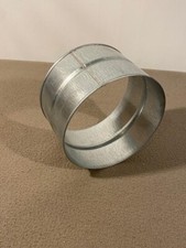Galvanised Steel Female Coupling, Connector, Ventilation, Ducting, Extraction 