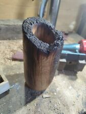 Hand turned wooden vase made