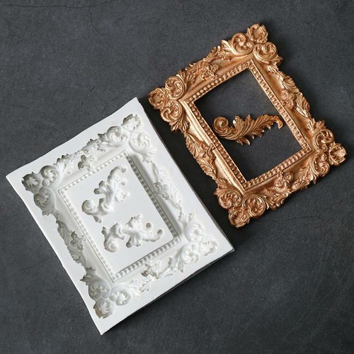 Mirror frame scroll vintage - mirror,