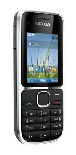 New nokia black - new, c2-01