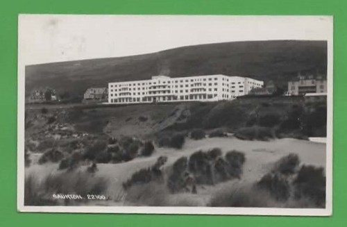 761003 postcard saunton - 761003,