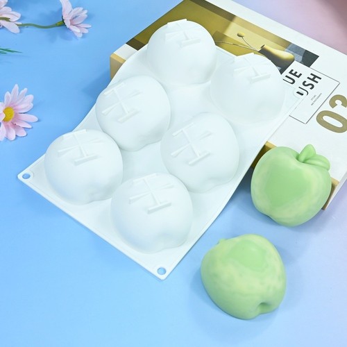 Cavity green apple mold - green,