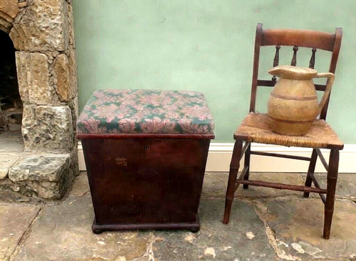 Unusal antique upholstered - unusal,
