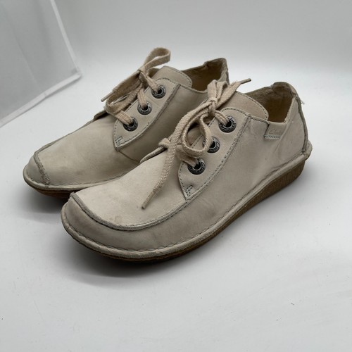 Clarks pasty lace shoes - up, uk