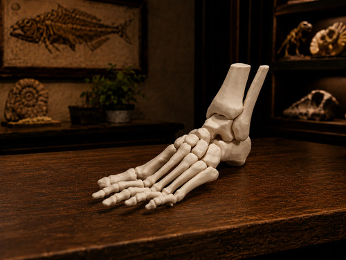 Left human foot skeleton 250 - skeleton,