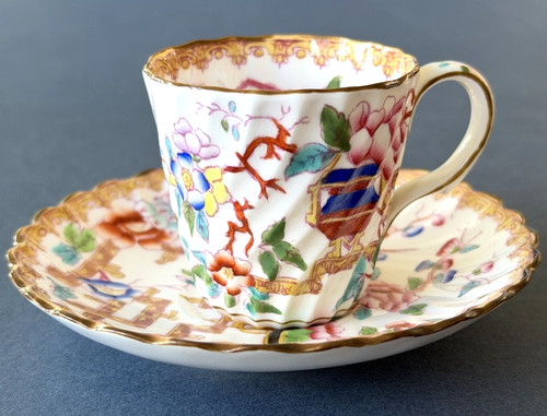 Antique minton chinese tree - minton, tree'