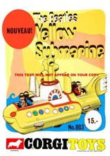 CORGI TOYS THE BEATLES YELLOW