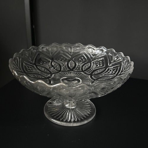 Vintage clear pressed - vintage,