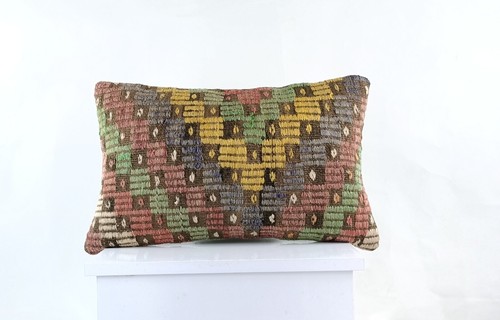Kilim pillow cover 12x20 - kilim,