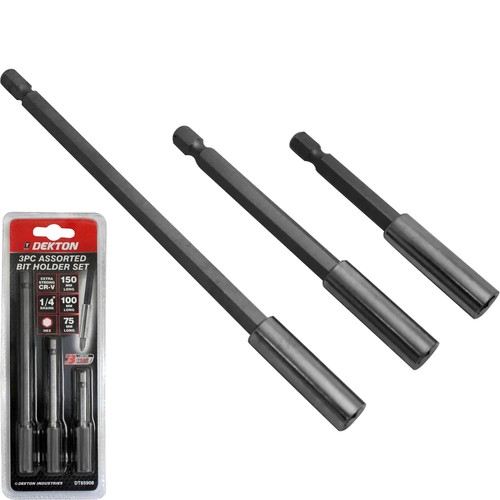 3pc magnetic bit holder - 3pc,
