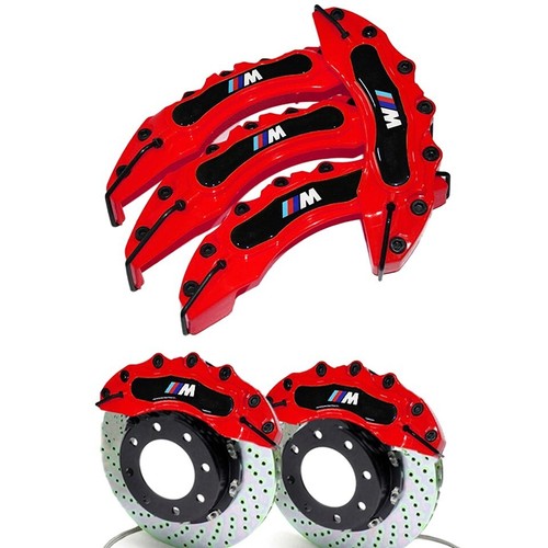 Red universal brake caliper - 4x,