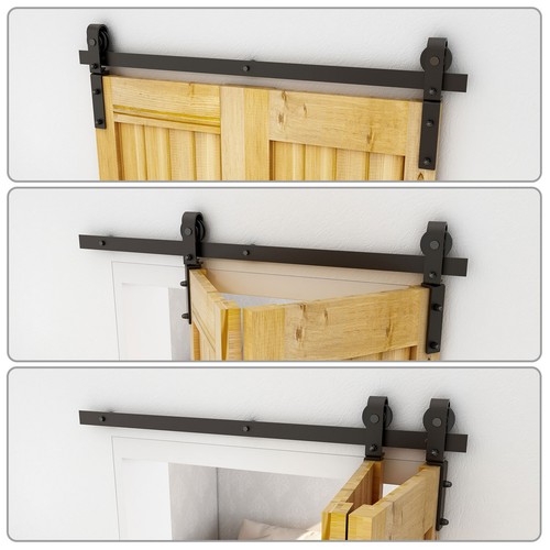 Bifold sliding barn door - barn,