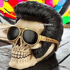 The King Elvis Skull Ornament