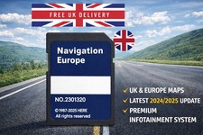 Scania Sat Nav SD Card UK