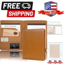 Leather Portfolio Binder 5 x