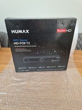 HUMAX HDTV HD-FOX T2 TV Receiver Freeview