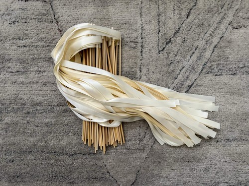 Ivory wedding wands lot - wedding, of
