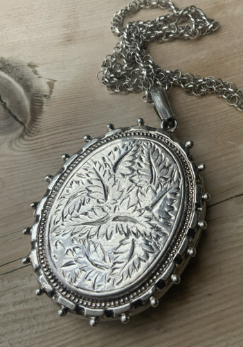 Vintage silver fern - fern, leaf