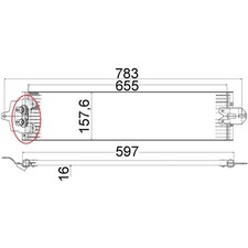 FOR AUDI PORSCHE VW OIL COOLER