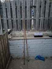 XX RARE W F HOMER FOREST GATE 14’ BAMBOO/SPLIT CANE FLOAT TROTTING FISHING ROD