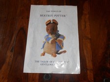 BEATRIX POTTER ALAN DART TAILOR OF GLOUCESTER GENTLEMAN MOUSE KNITTING PATTERN