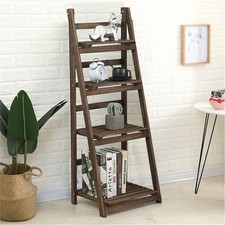 4 Tier Vintage Foldable Wooden