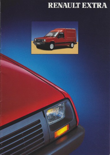 Renault extra van 1990 - extra, 1990-91