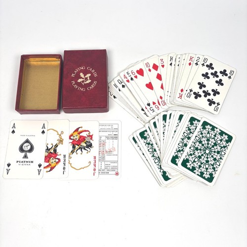 Piatnik playing cards - cards, austria