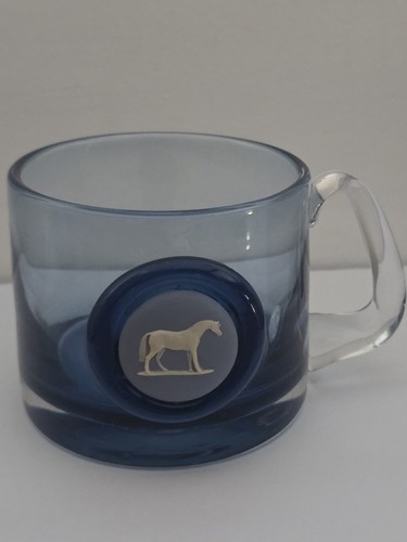 Wedgewood blue glass mug - wedgewood,