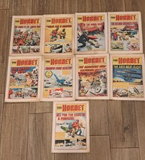 The Hornet Comic Job LOT  1971  9 issues Ungraded