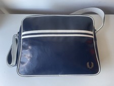 Fred Perry Classic Shoulder Bag Navy Blue Brand New With Tags