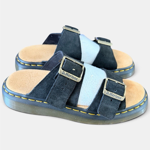 Martens josef suede slider - suede,