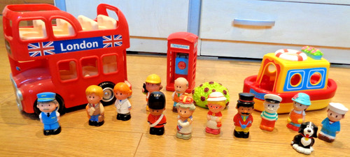 Elc happyland london bus - happyland,