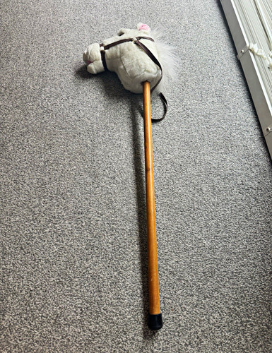 Plush hobby horse head - hobby,