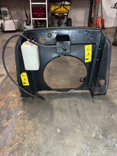 Kubota f3680 radiator shroud - radiator,