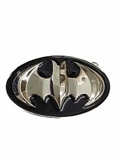  BATMAN 3D Silvertone Logo