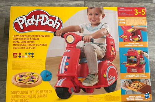 Play doh pizza - scooter,