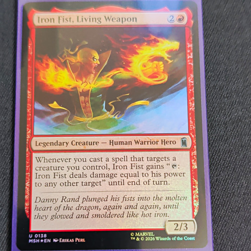 Iron fist living weapon mtg - living,