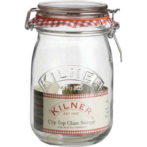 Kilner round clip top - 34, oz.