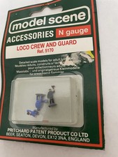 Loco Crew Figures "N” Gauge