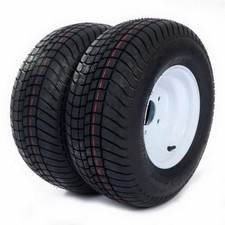Set of 2 Trailer Tires & Rims