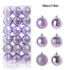 30MM CHRISTMAS DECOR BAUBLES TREE XMAS BALLS PARTY WEDDING ORNAMENT
