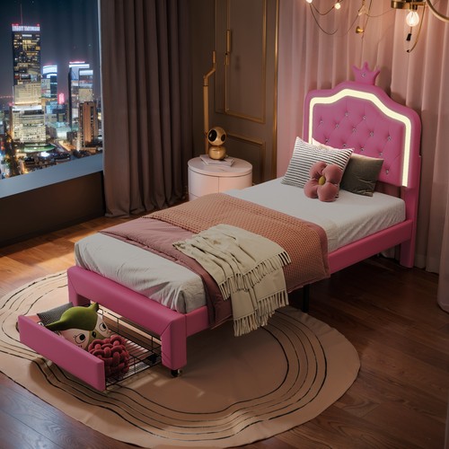 3ft single upholstered bed - 3ft,